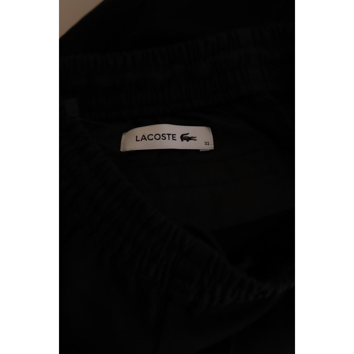 Pantalon droit - Très Bon État noir, LACOSTE