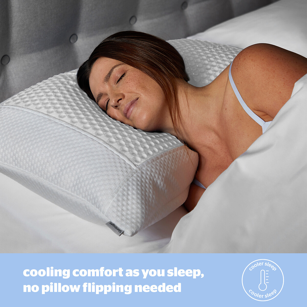 Wellbeing Collection Cool Touch Pillow white, SILENTNIGHT