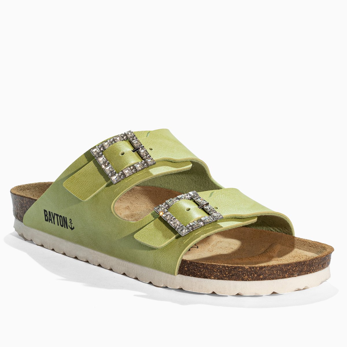 Sandales STRASS ATLAS green, BAYTON