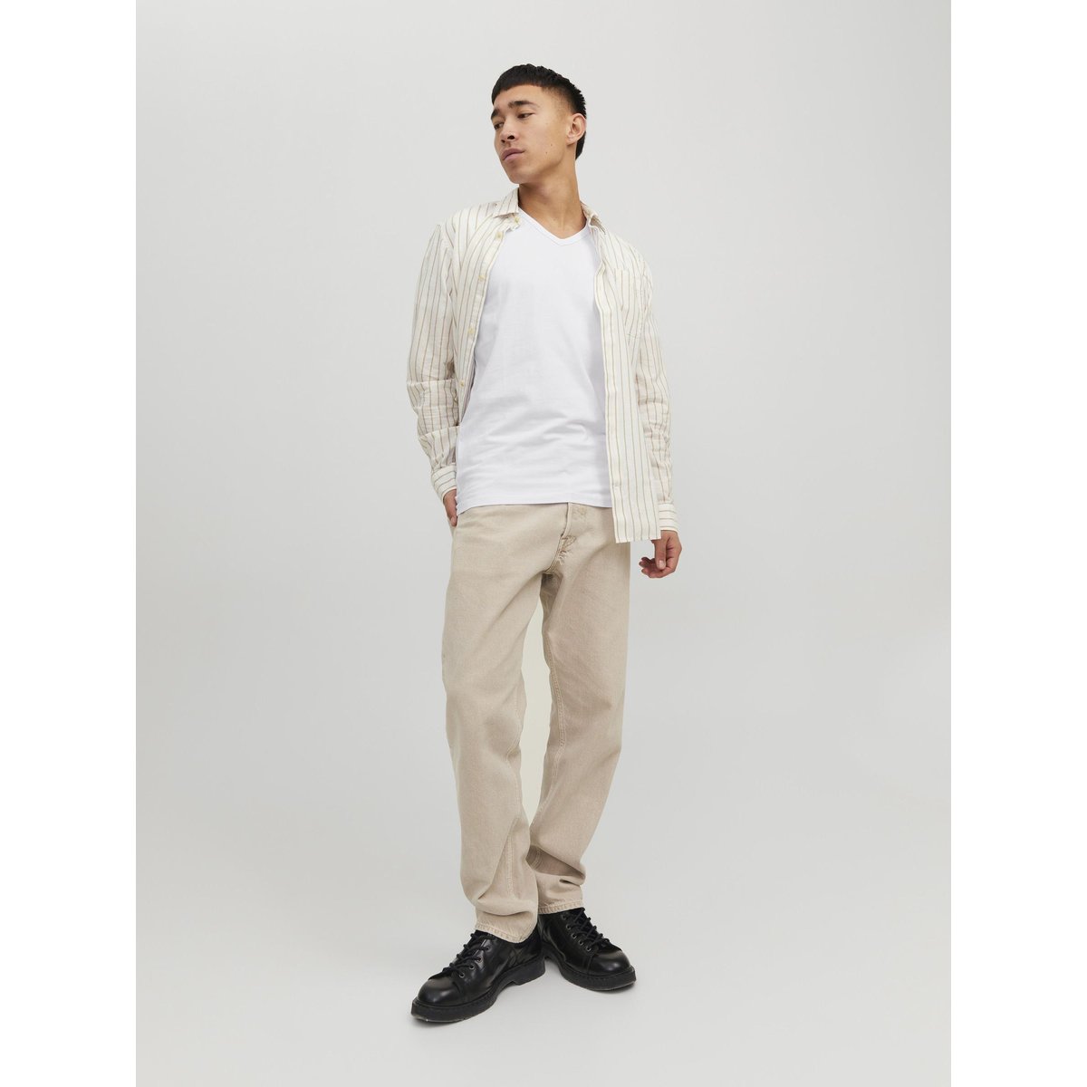 T-Shirt white, JACK & JONES
