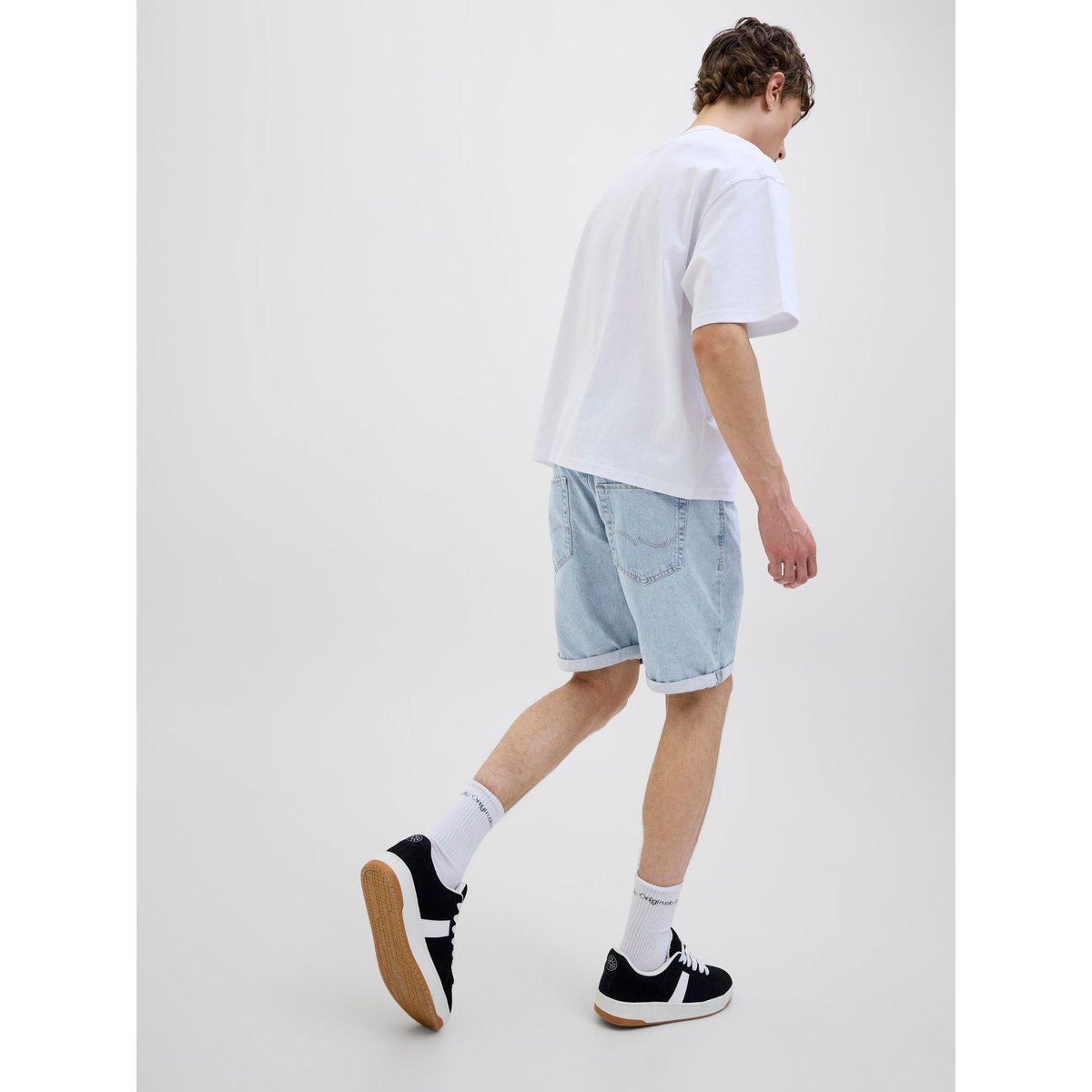Short En Denim bleue - blue denim 1, JACK & JONES