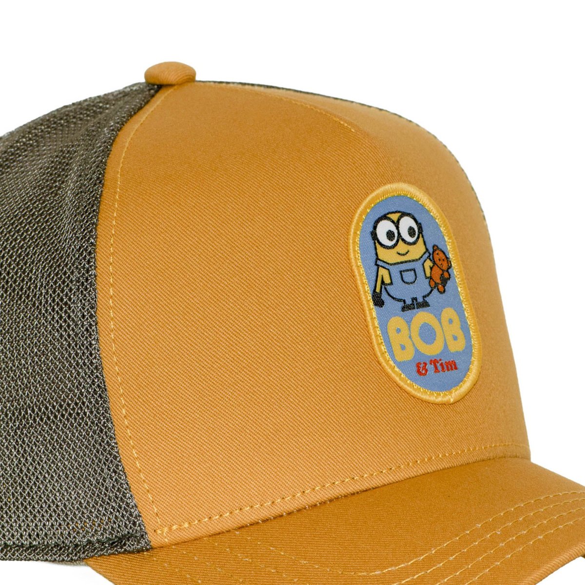 Casquette trucker Les Minions orange/kaki, CAPSLAB