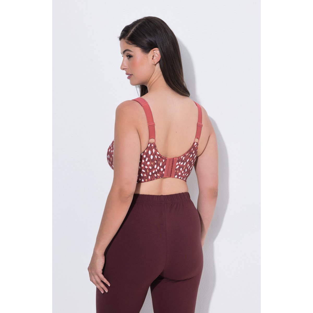 Soutien-gorge de maintien avec motif feuille morte, ULLA POPKEN