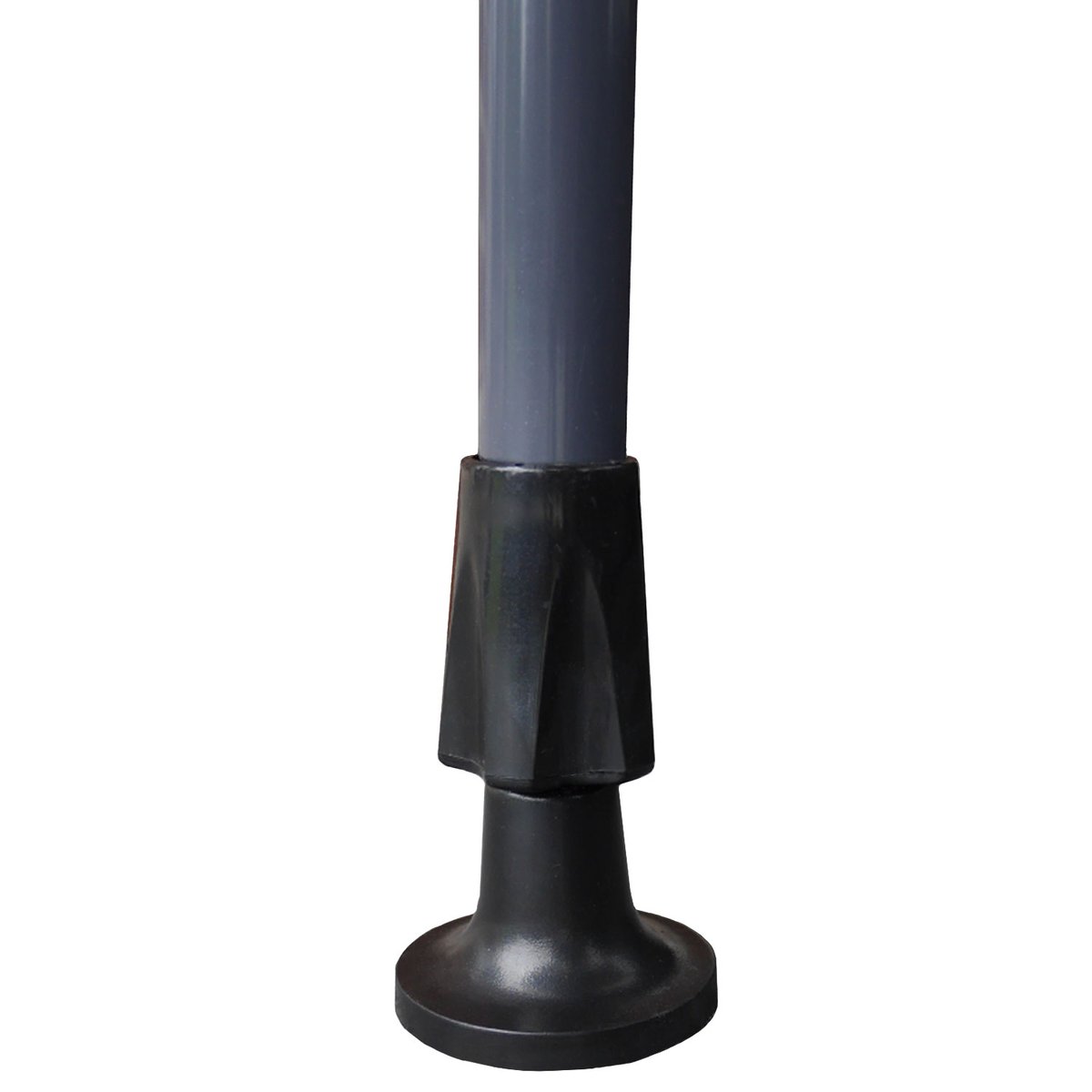 Store banne pour balcon, 3x1,2m, CHENE gris anthracite, HAPPY GARDEN