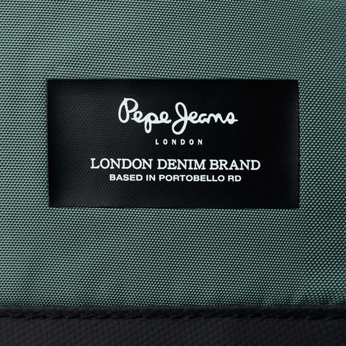 Sac À Dos Pour Ordinateur Portable Avec Fermeture Éclair vert coulée, PEPE JEANS