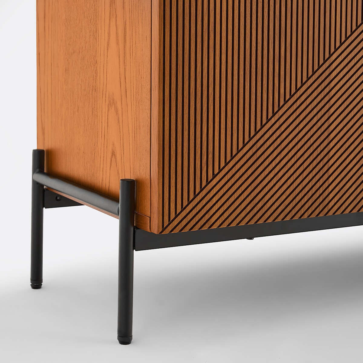 Lodge Vintage TV Stand oak, LA REDOUTE INTERIEURS