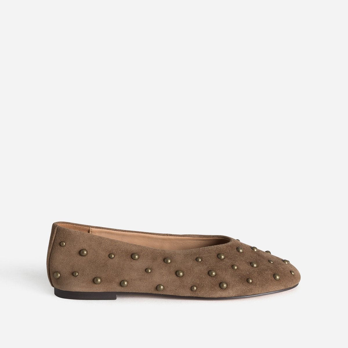 Ballerine en cuir DOLCITA taupe, ERAM