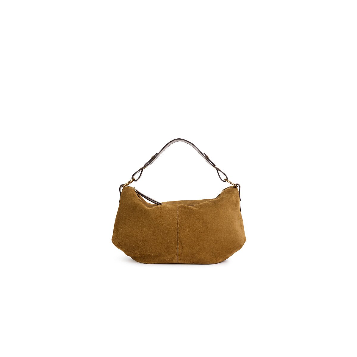 Sac besace en cuir suède, HERA tabac, NAT & NIN