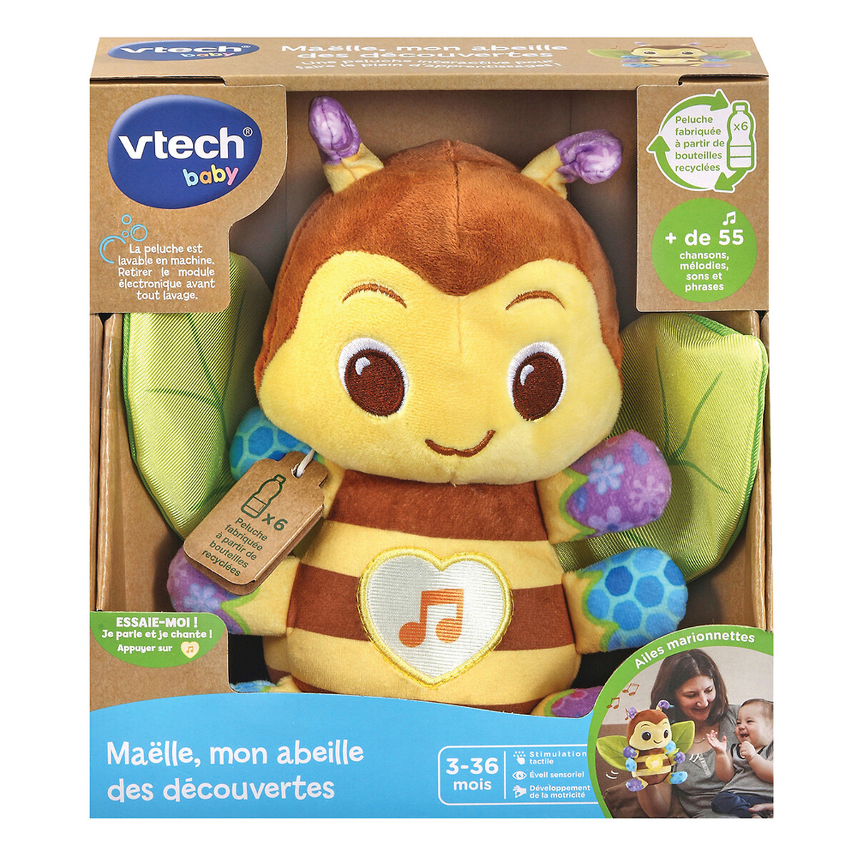Maëlle, mon abeille des découvertes 554705 multicolore, VTECH