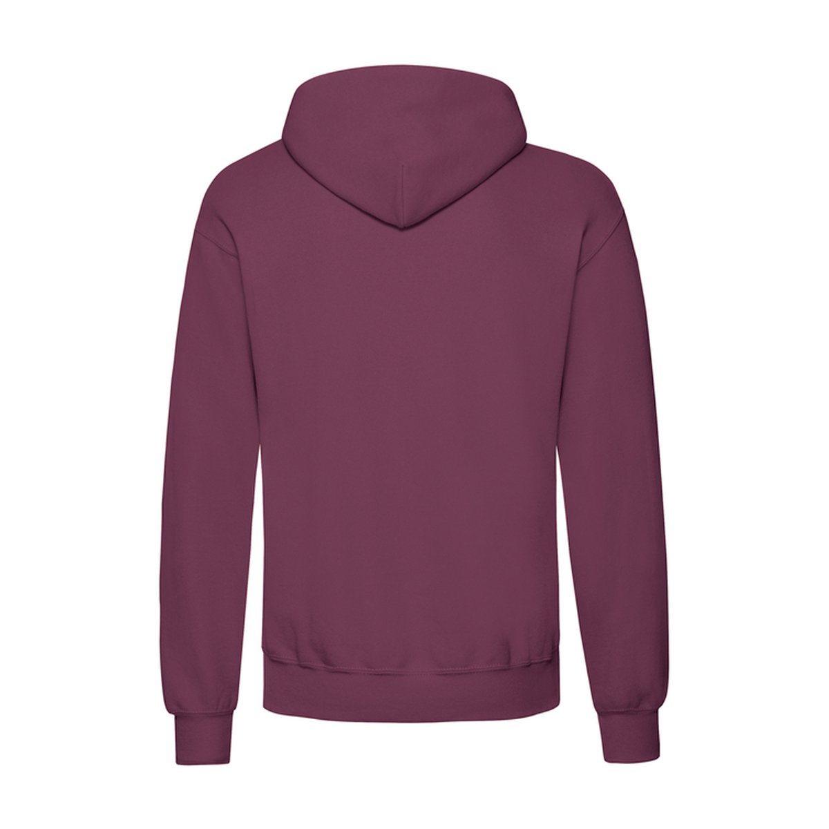 Sweat à capuche bordeaux, FRUIT OF THE LOOM