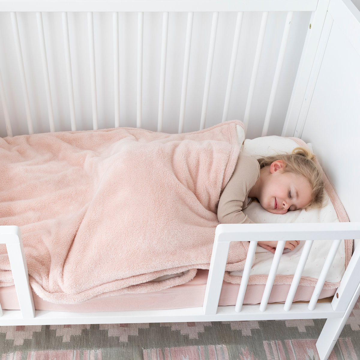 Sac de couchage nomade bébé - TOG 3 Cocon moelleux rose blush, BEMINI