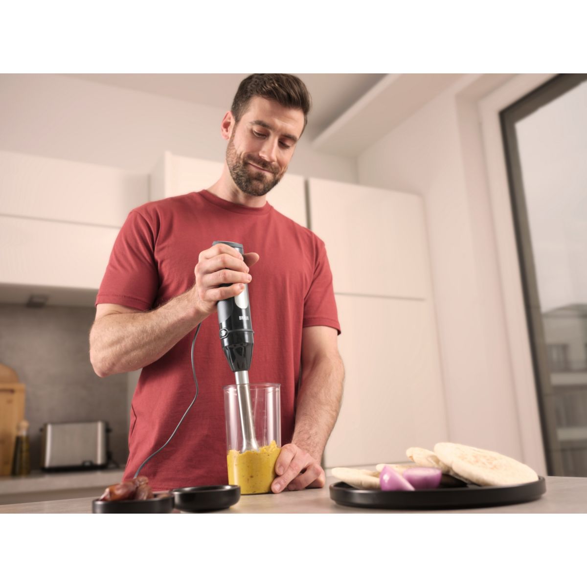 Mixeur pro plongeant MultiQuick 5 Pro MQ55001M couleur unique, BRAUN
