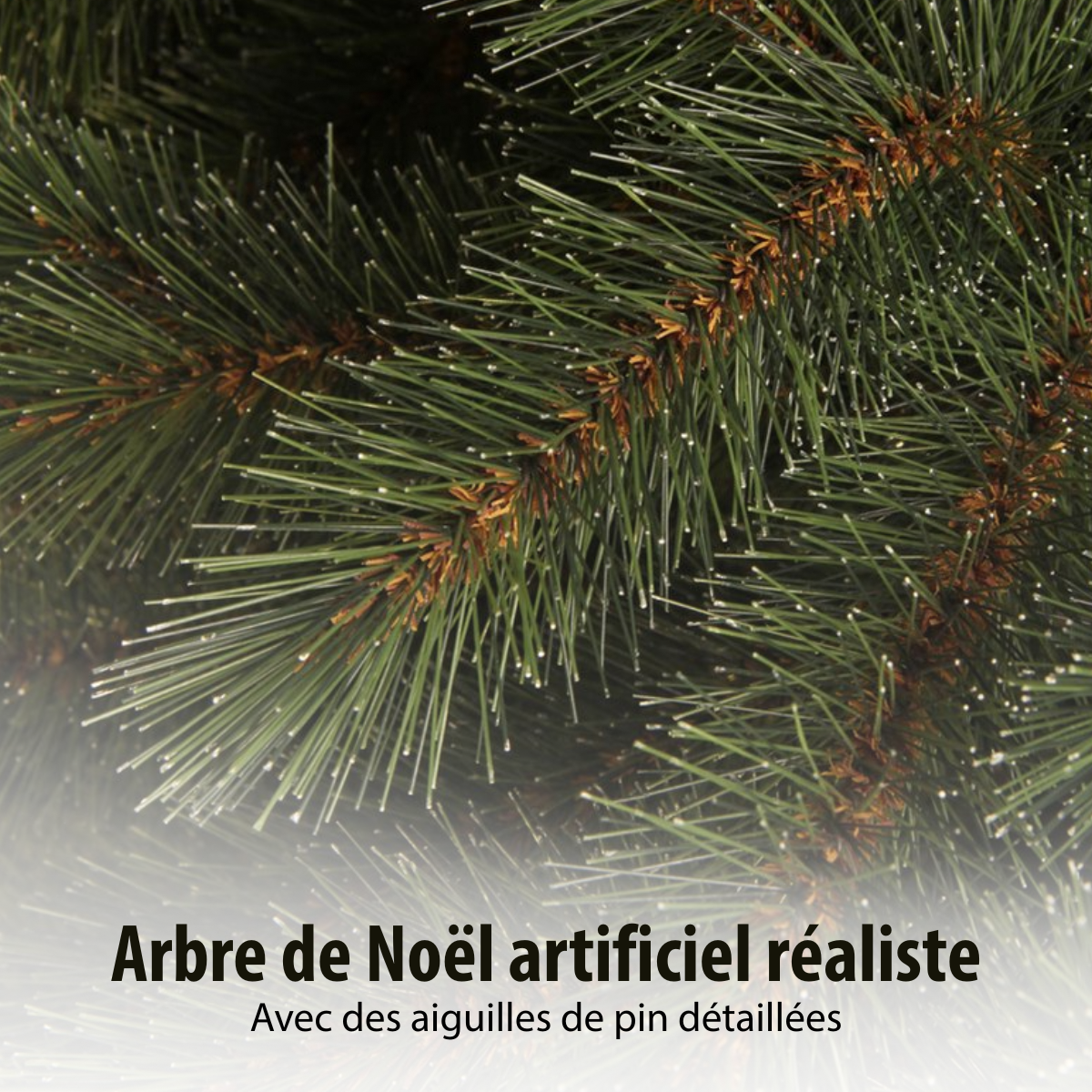 Sapin de Noël H185 cm BRISTLECONE vert, TRIUMPH TREE