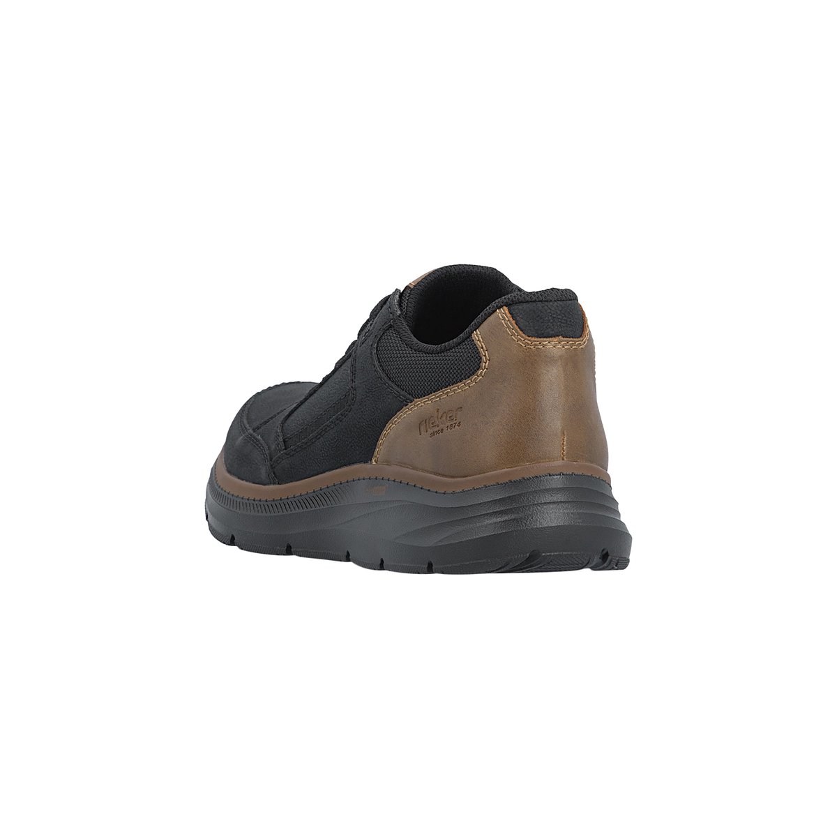 Basket Basse à Lacets Rgd noir, RIEKER