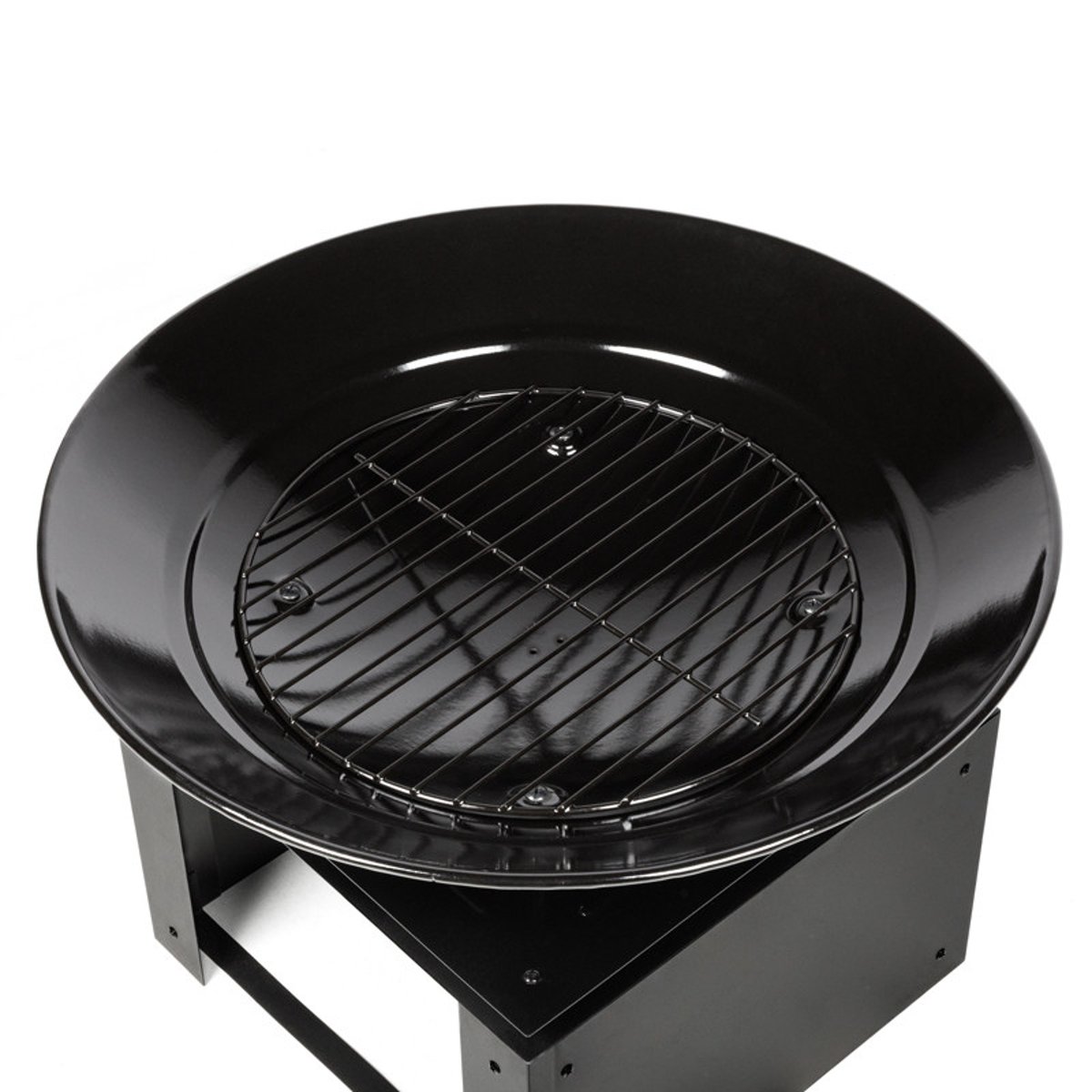 Brasero de cuisson + range bûches noir, noir, noir, SOMAGIC