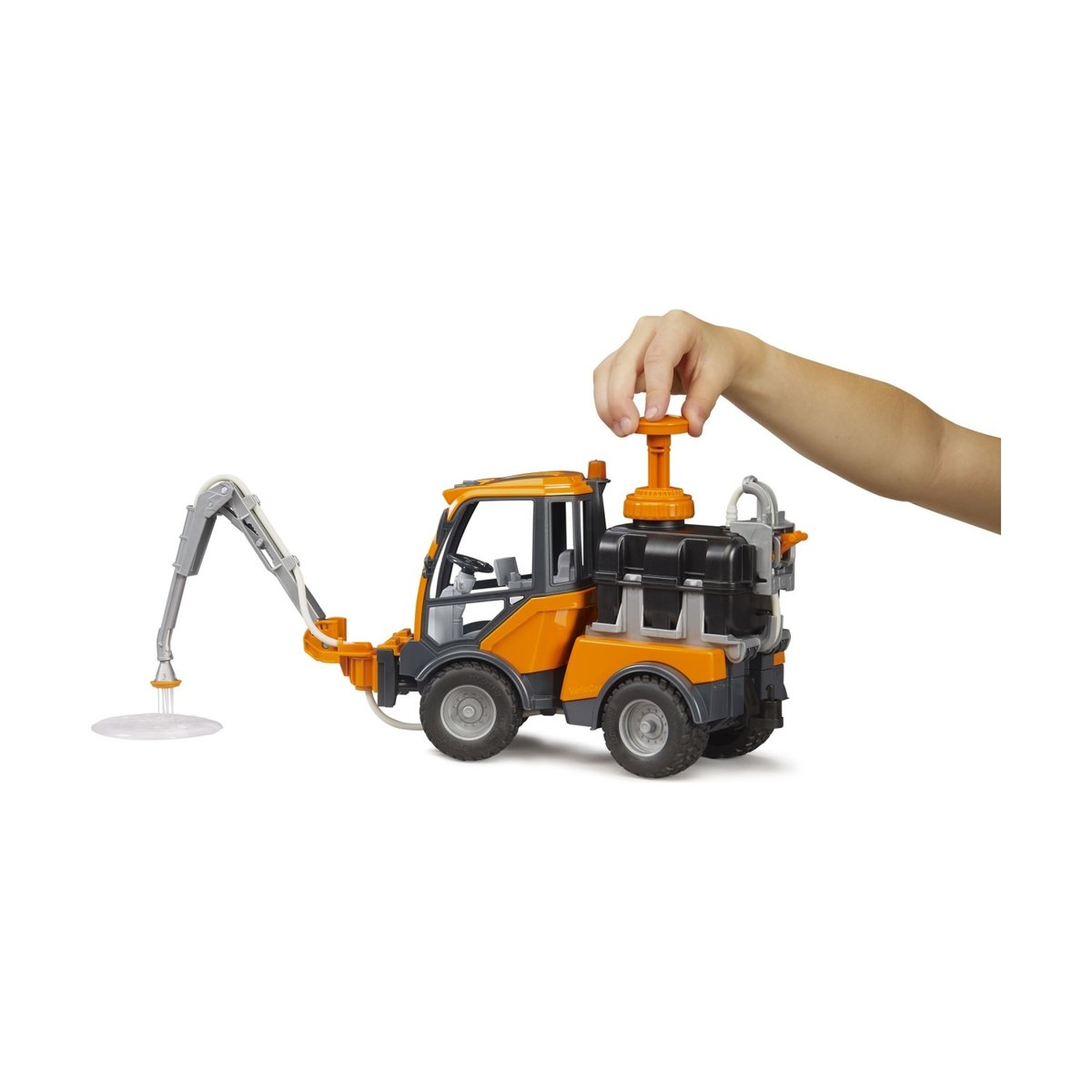 Arrosage des espaces verts VarioCar orange, BRUDER