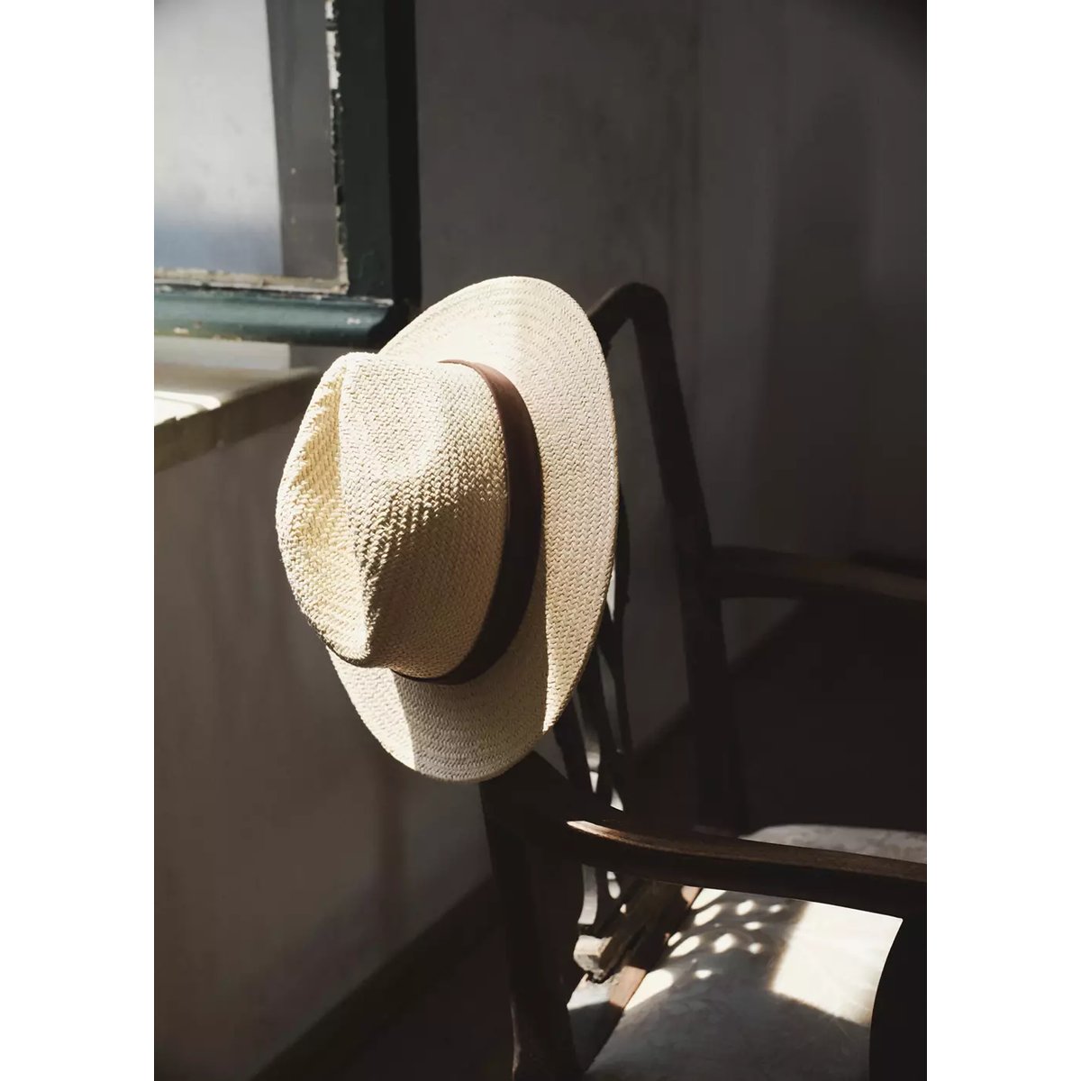 Chapeau fibre naturelle nœud écru, MANGO MAN