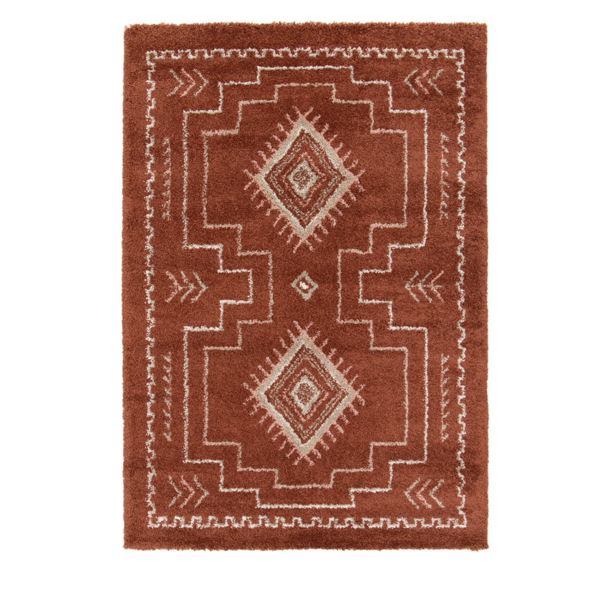 Tapis d’inspiration berbère- OLIE II rouille, DRAWER