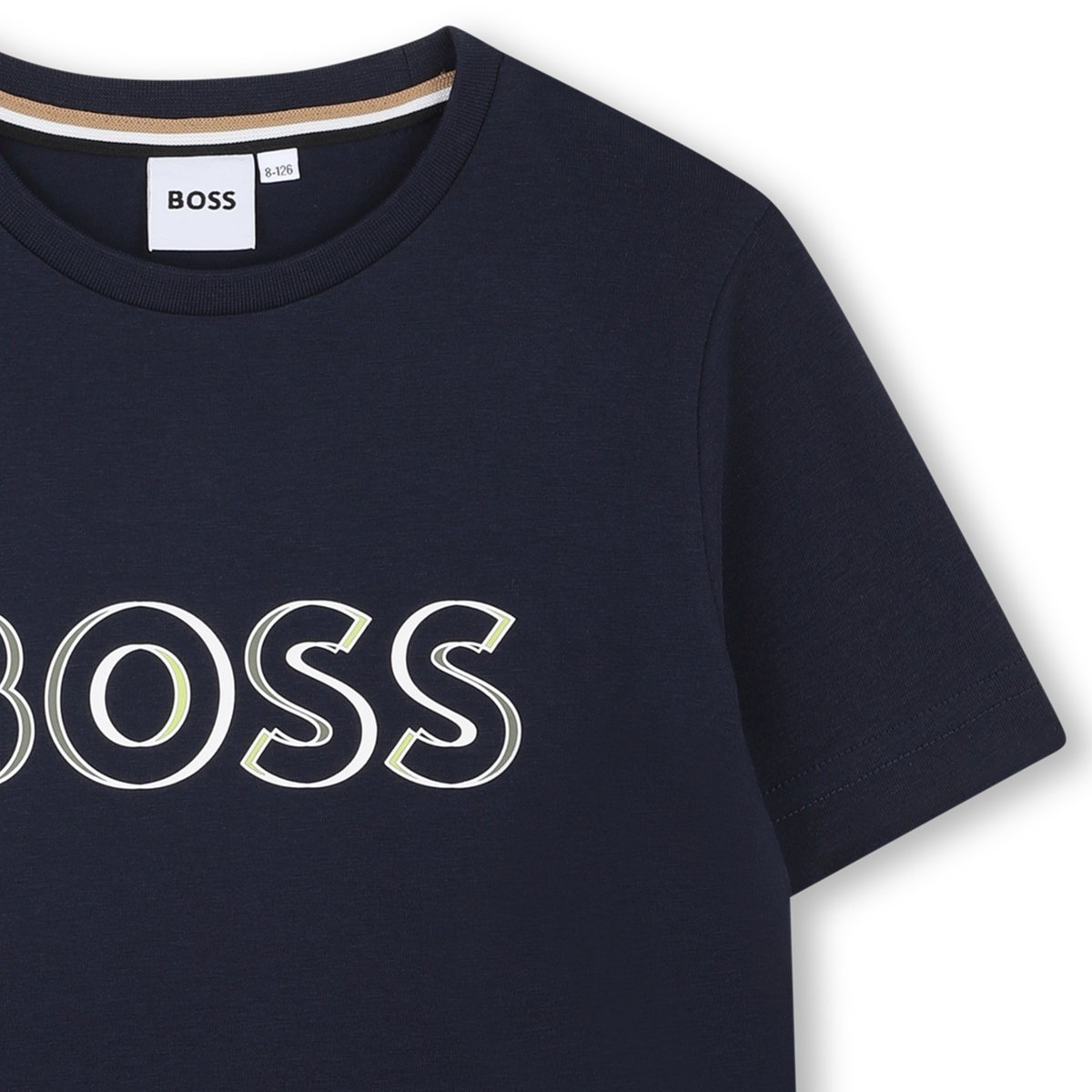 T-shirts à manches courtes bleu cargo, BOSS KIDSWEAR
