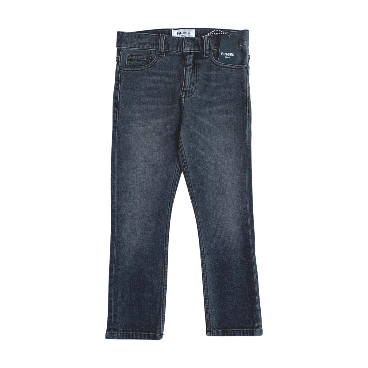 Pantalon enfant - Neuf avec étiquette gris, FINGER IN THE NOSE