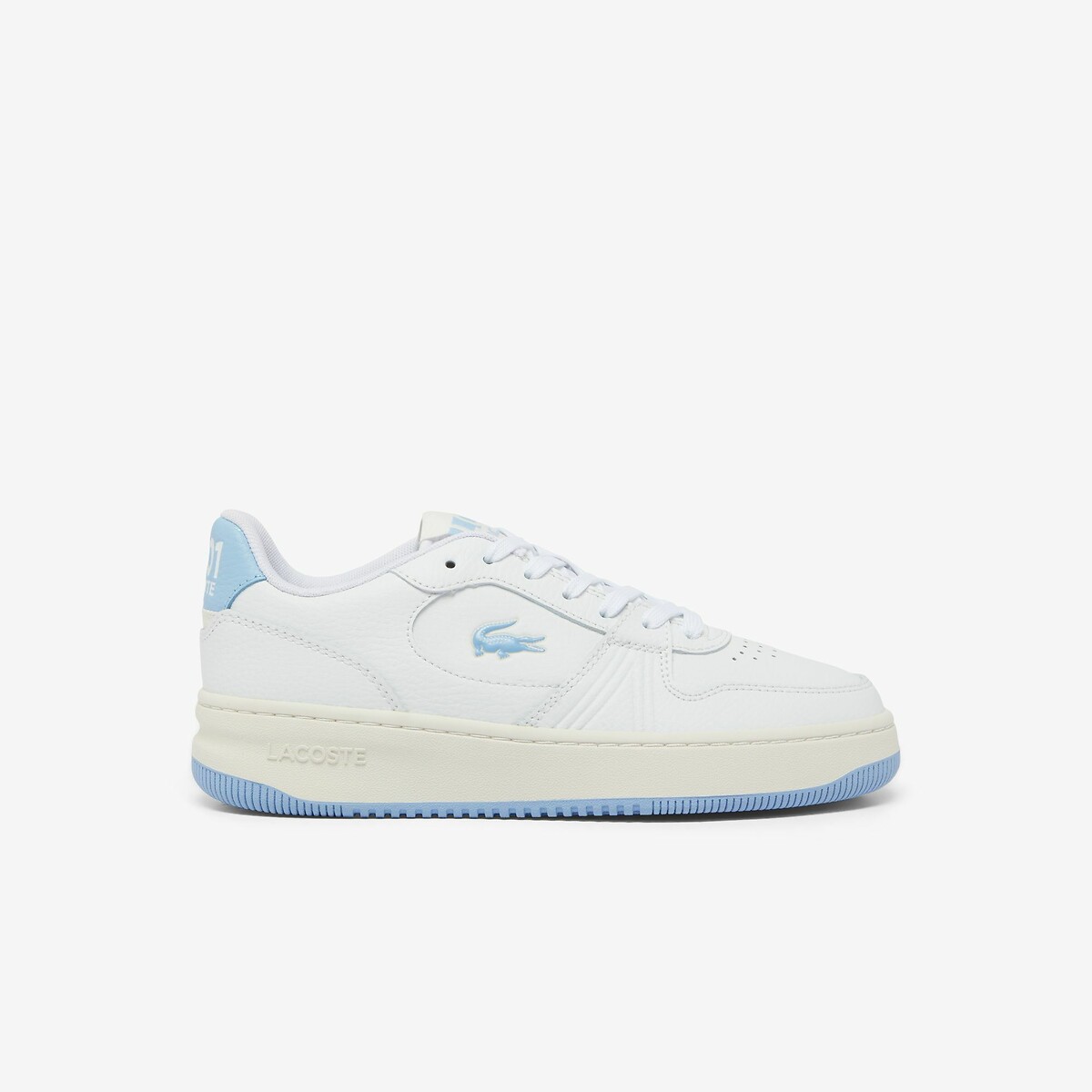 Lage sneakers L001 Set wit/lichtblauw, LACOSTE