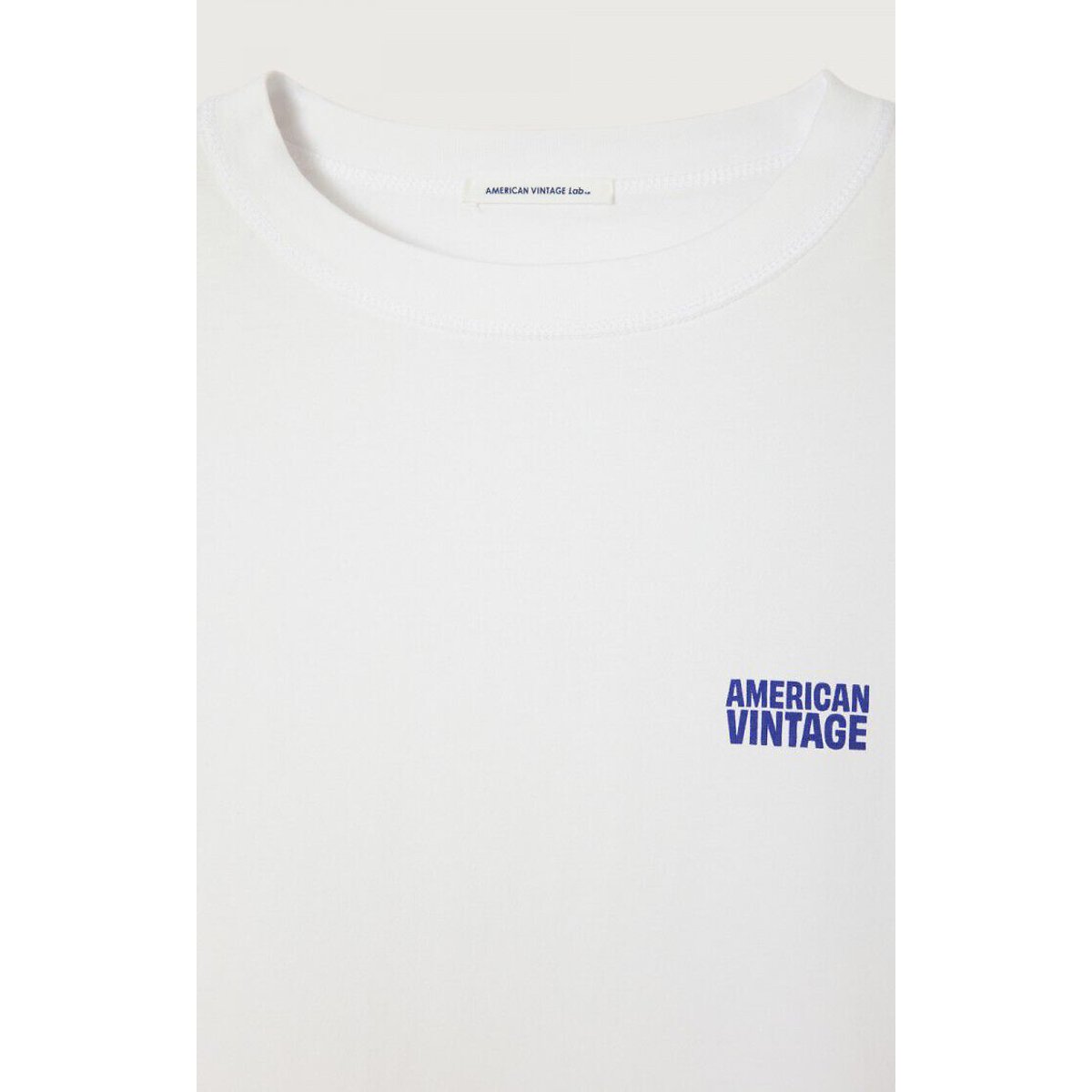 Gixy Loose-Fitting Long Sleeve T-Shirt white, AMERICAN VINTAGE