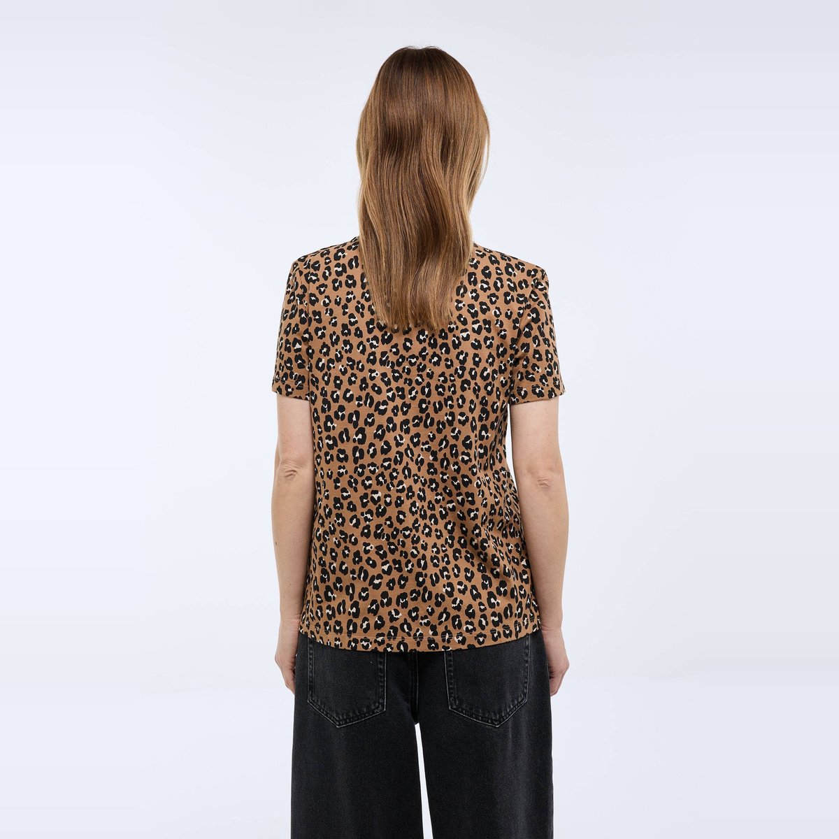 T-shirt manches courtes imprimé en coton BIO GOTS gabardine, MONOPRIX