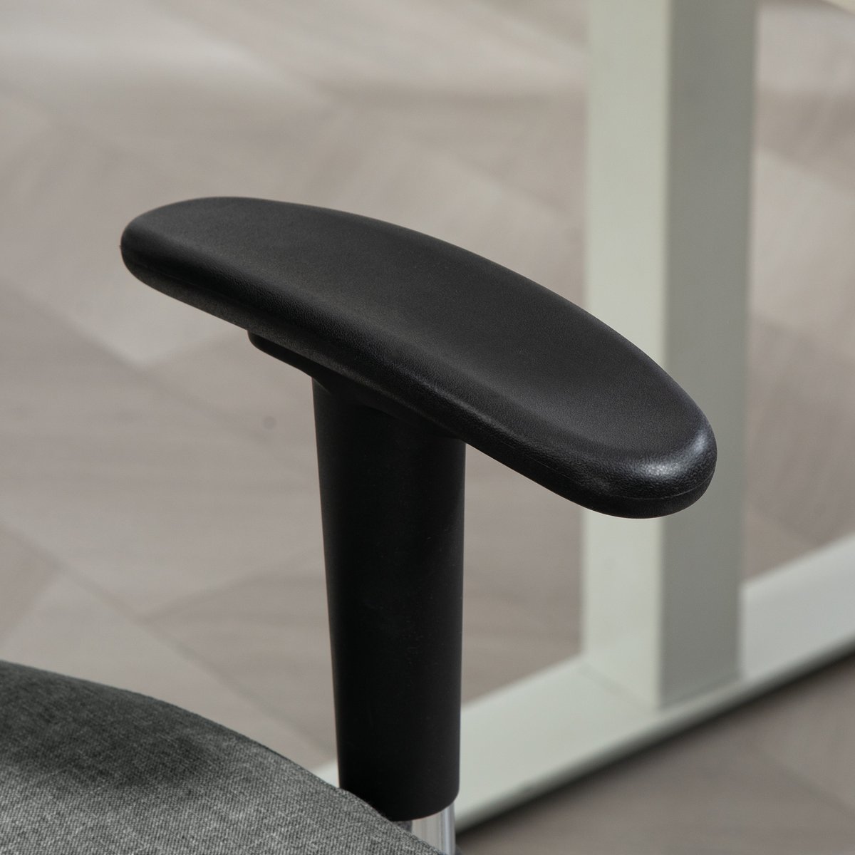 Chaise de bureau pour poste de travail debout gris, HOMCOM
