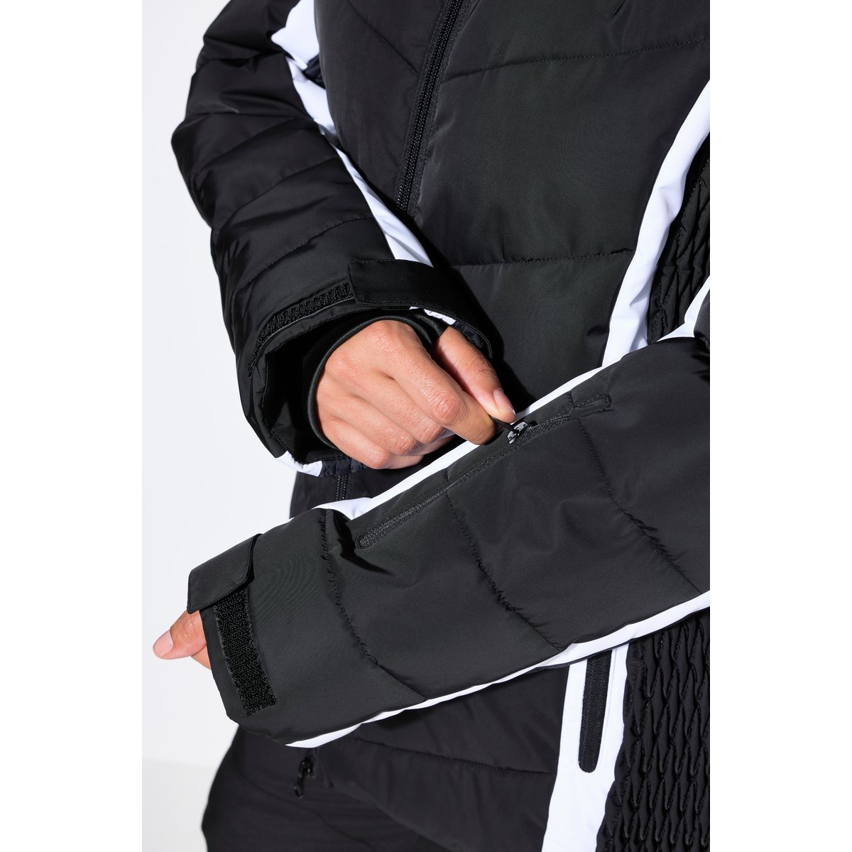 Veste de ski déperlante noir, ULLA POPKEN