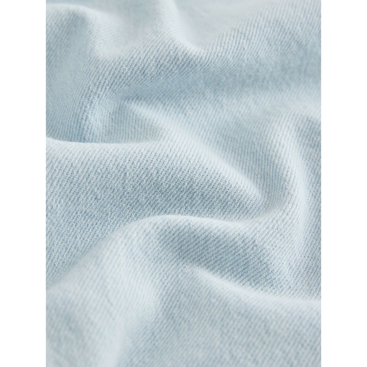 Jean court et large à poche plaquée bleach blue, NEXT