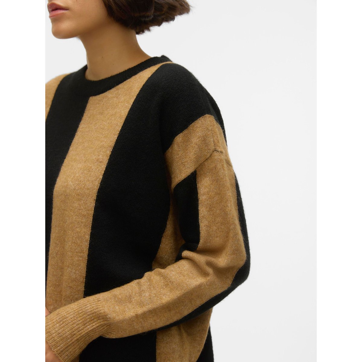 Pull En Maille noire - black, VERO MODA