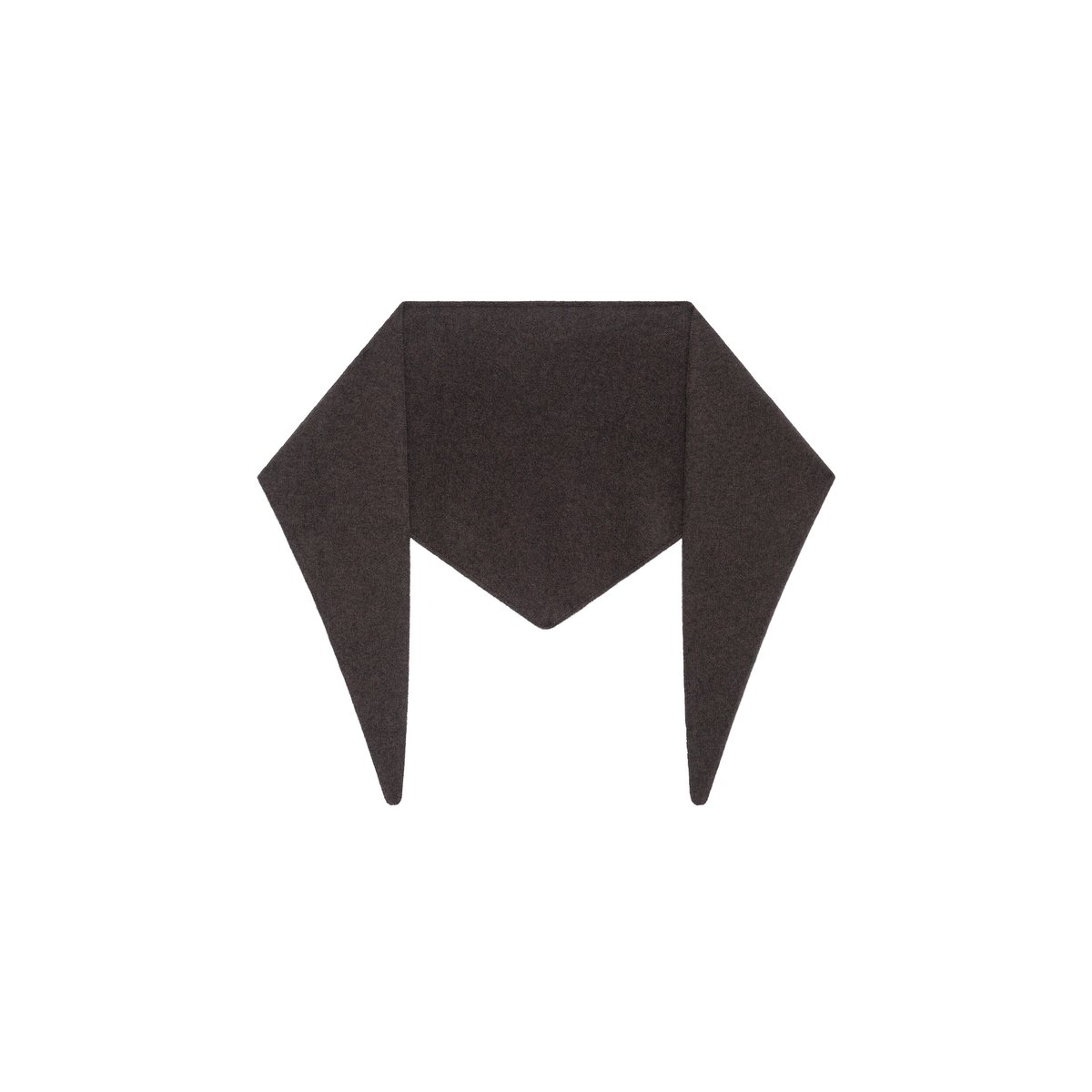 Écharpe cachemire MALONE marron foncé, CAROLL