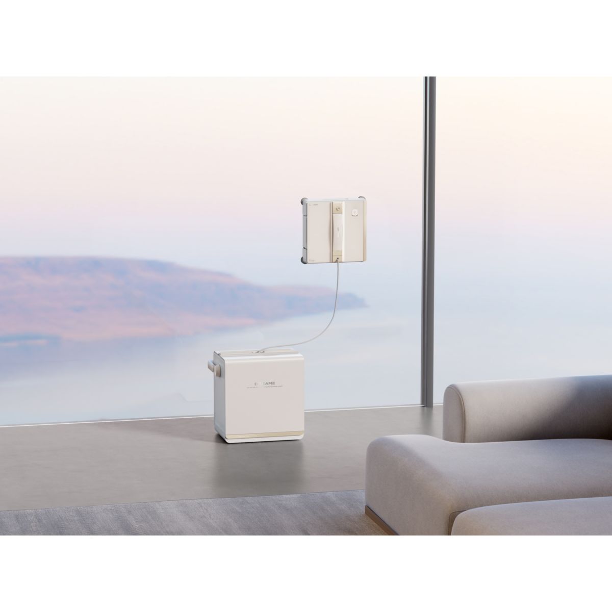 Robot Lave vitre C1 avec station mobile couleur unique, DREAME