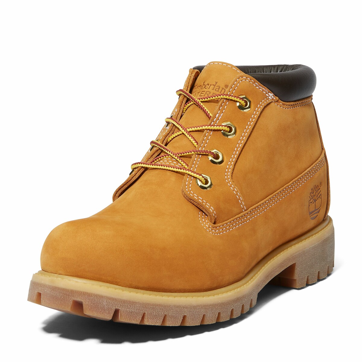 Heritage Mid Lace C Lace-Up Boots in Leather honey, TIMBERLAND
