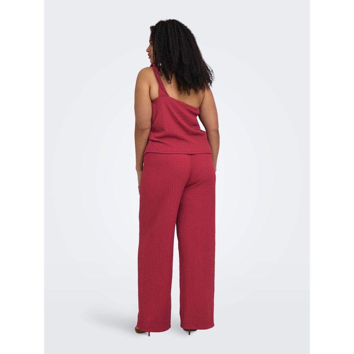 Top Asymétrique brick red, ONLY CARMAKOMA