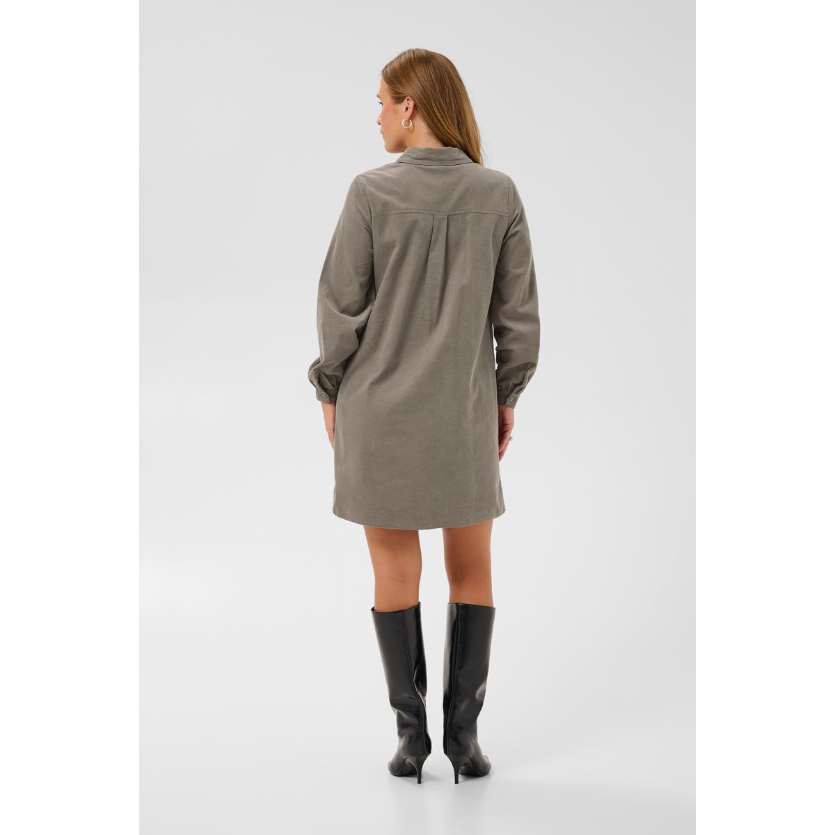 Robe beige desert taupe, KAFFE