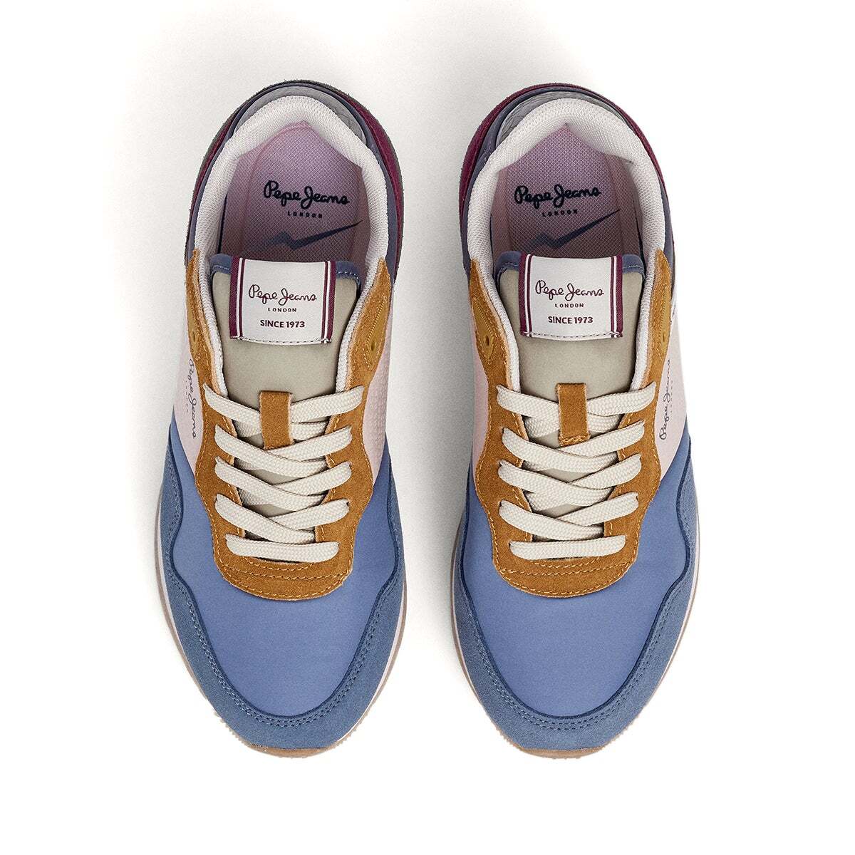 Baskets Combinées gris manhattan, PEPE JEANS