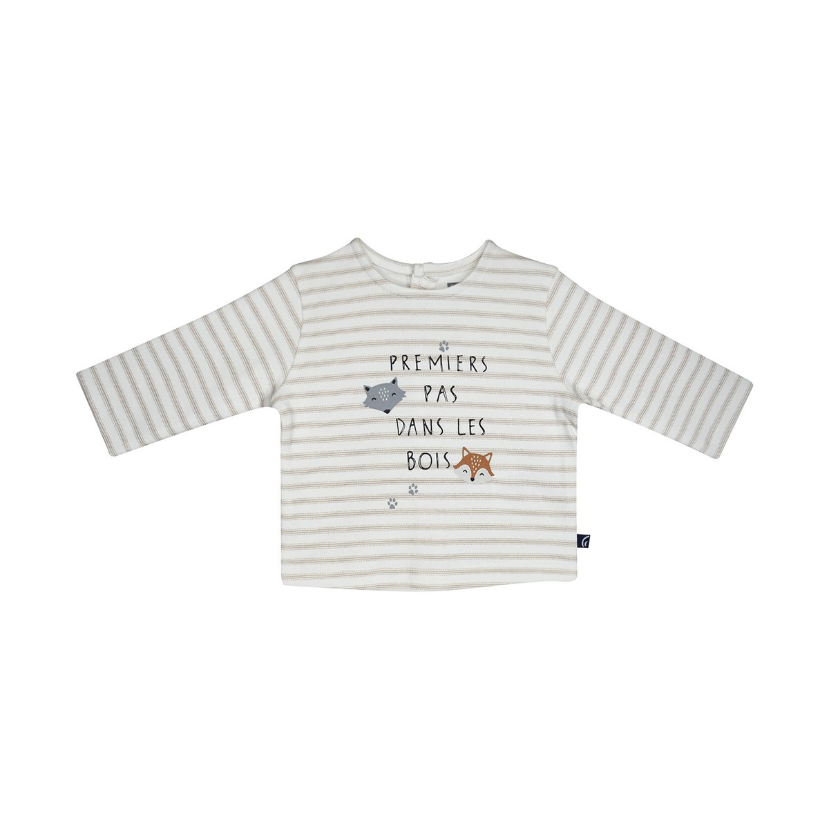 Tshirt pantalon bavoir matt blanc, SUCRE D'ORGE