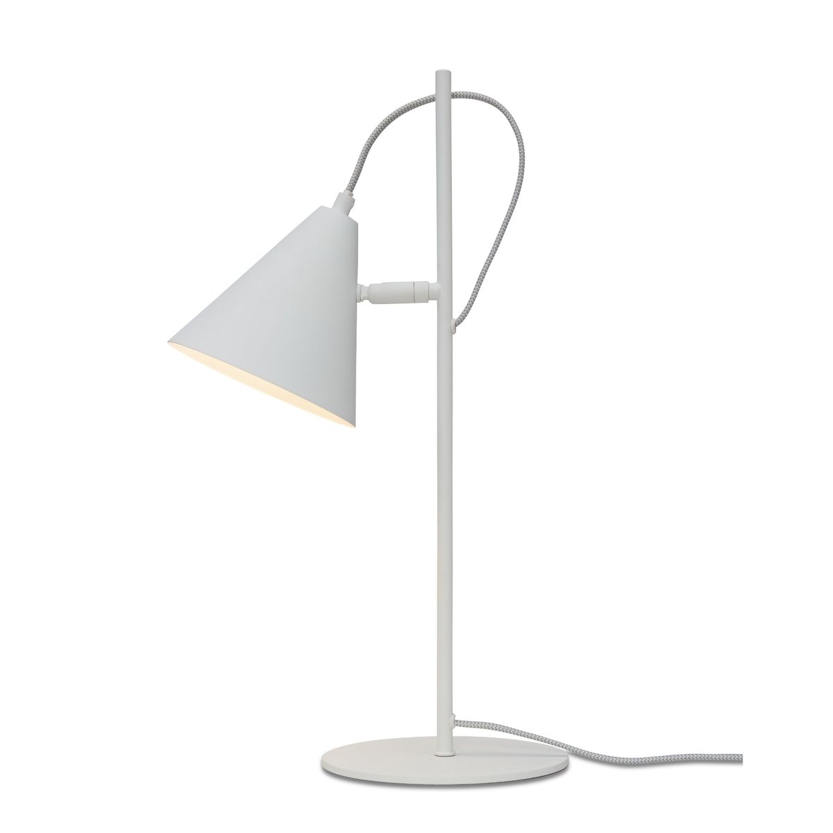 Lampe À Poser Le fer LISBON blanc, IT'S ABOUT ROMI