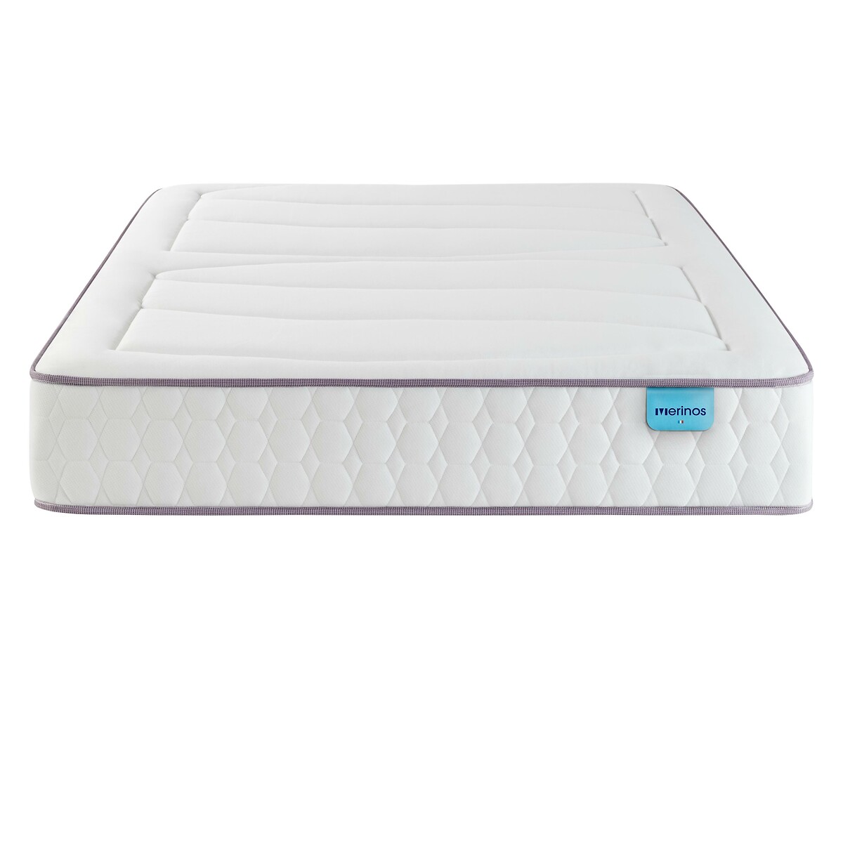 Materasso 580 molle insacchettate 5 zone, Beauty Bed bianco, MERINOS