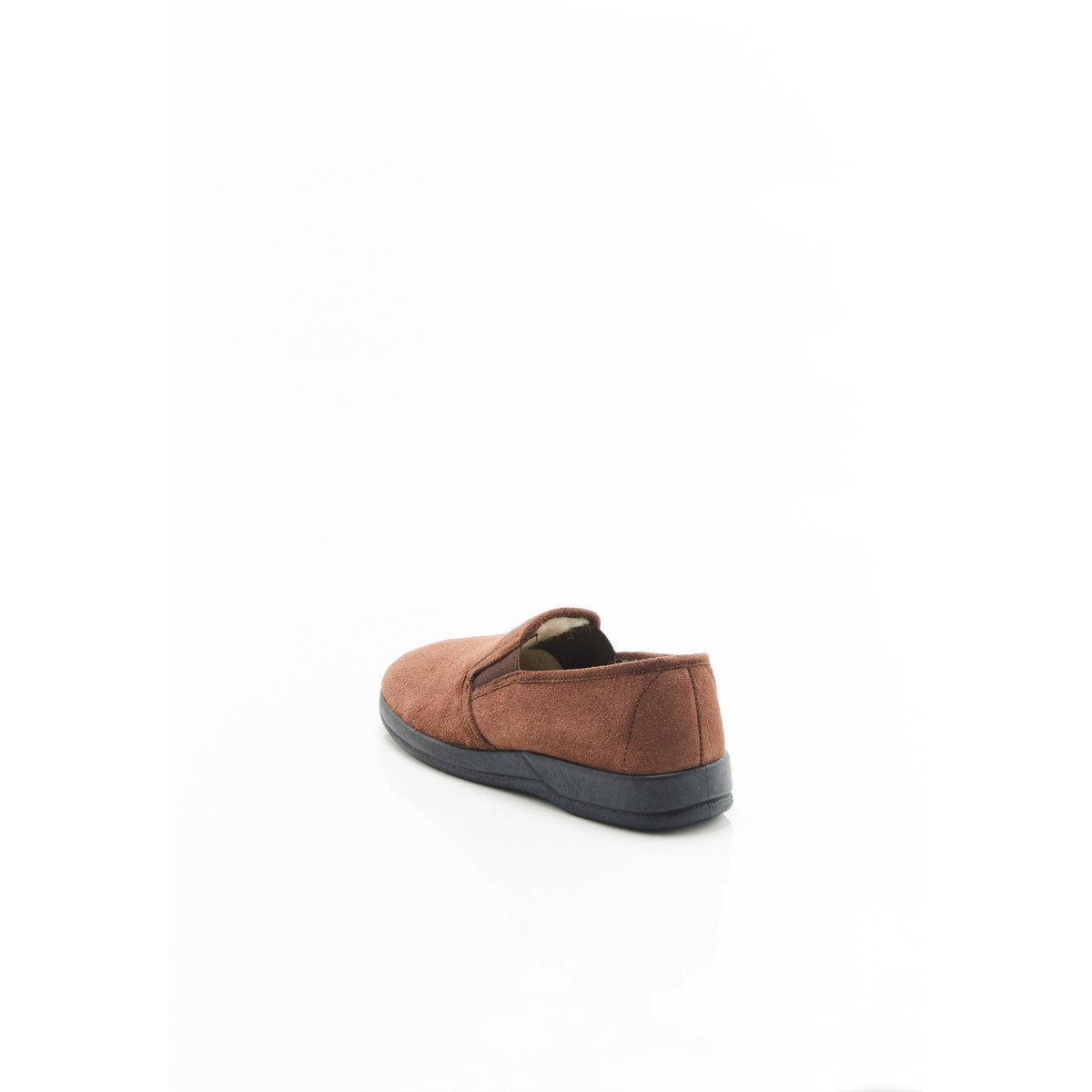 Chaussons intérieur laine marron, DAMART