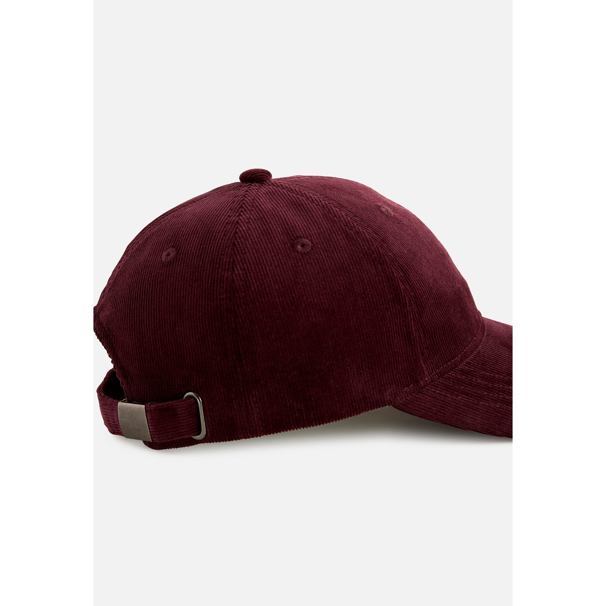 Casquette en velours rouge bordeaux, DAMART