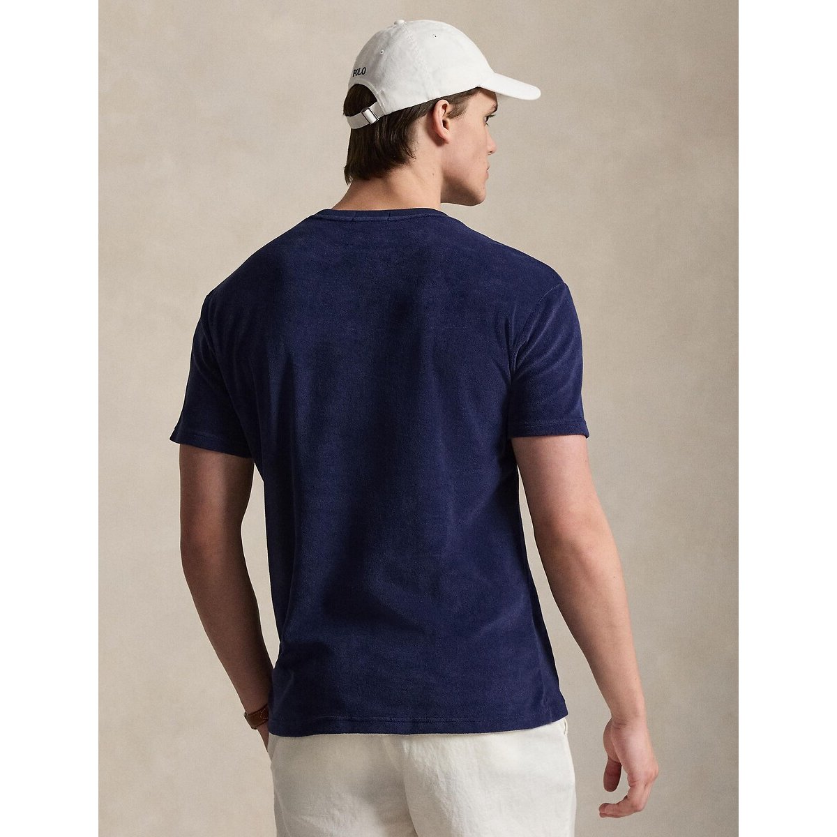 T-shirt Classic Fit à logo marine, POLO RALPH LAUREN