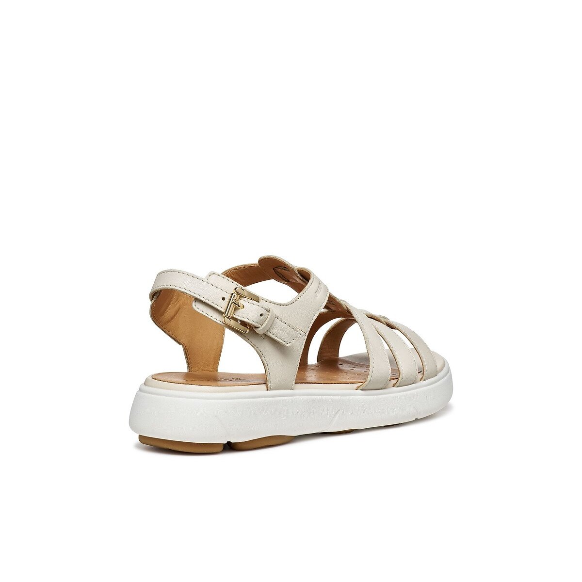 Sandali in pelle Nebula 2.0 beige, GEOX