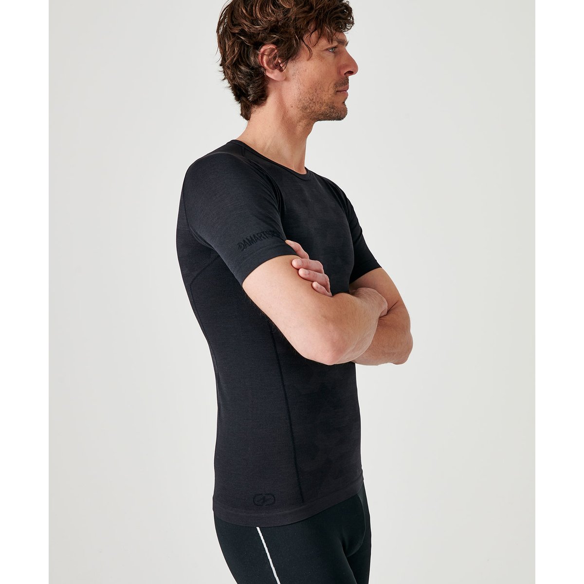 T-shirt Dynamic Climatyl noir, DAMART SPORT