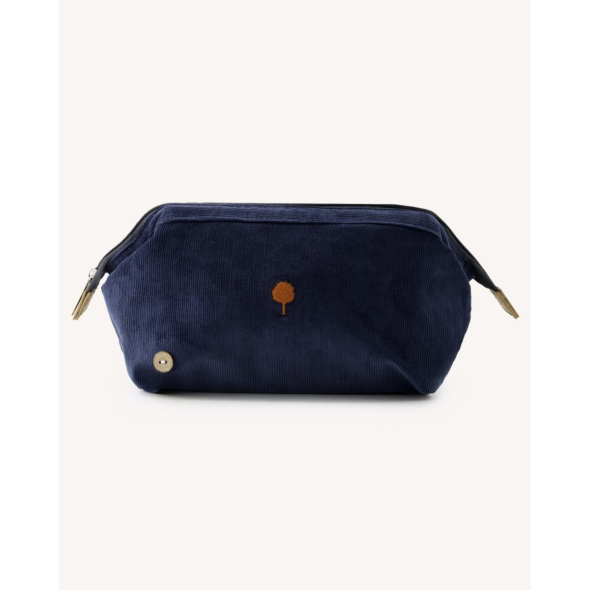 Trousse de toilette coton WASHBAG bleu marine, FAGUO