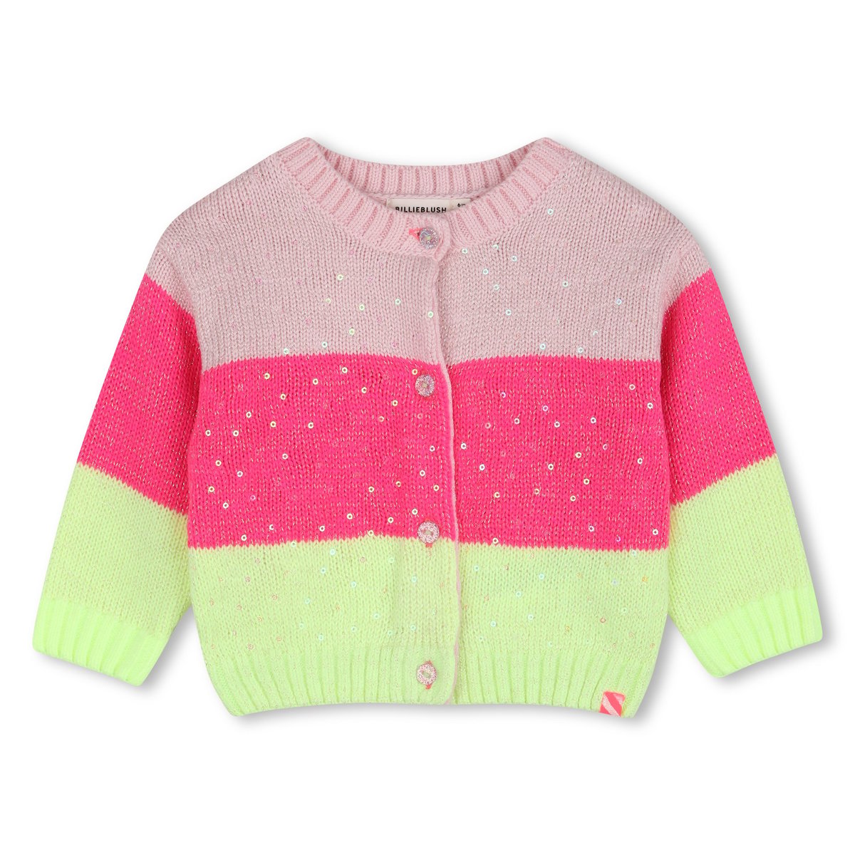 Cardigan en tricot rosee, BILLIEBLUSH