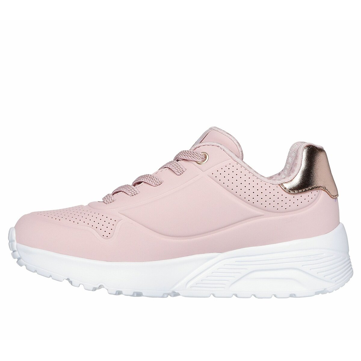 UNO LITE-METALLIC MODE mauve, SKECHERS