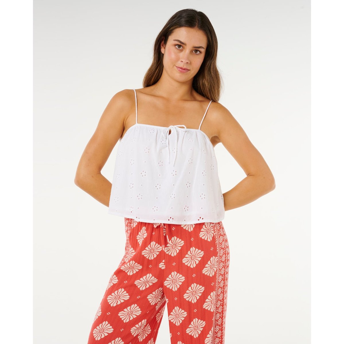 Haut Oasis Broderie blanc, RIP CURL