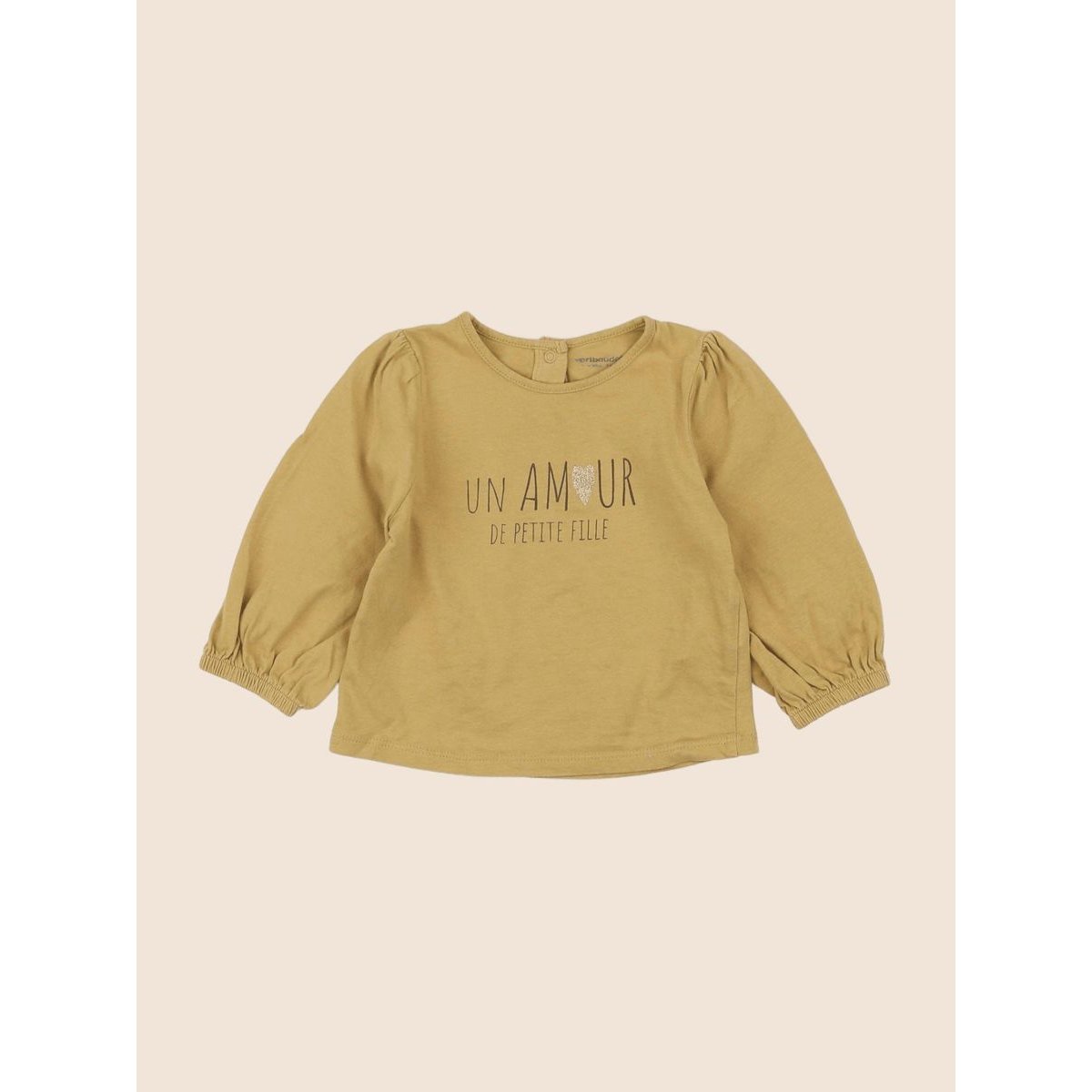 Tee-shirt - Très bon état jaune, VERTBAUDET